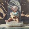 Babymössa Vintage - Blushing Pink
