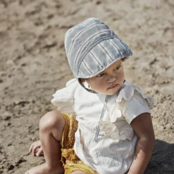 Babymössa Vintage - Sandy Stripe