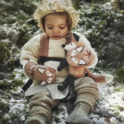 Babymössa Vintage Varmfodrad - Meadow Blossom