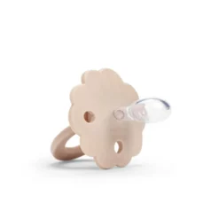 Binky Bloom Napp & Napphållare Set - Powder Pink