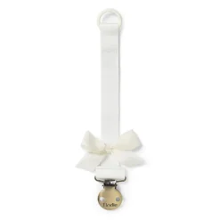 Binky Bloom Napp & Napphållare Set - Vanilla White