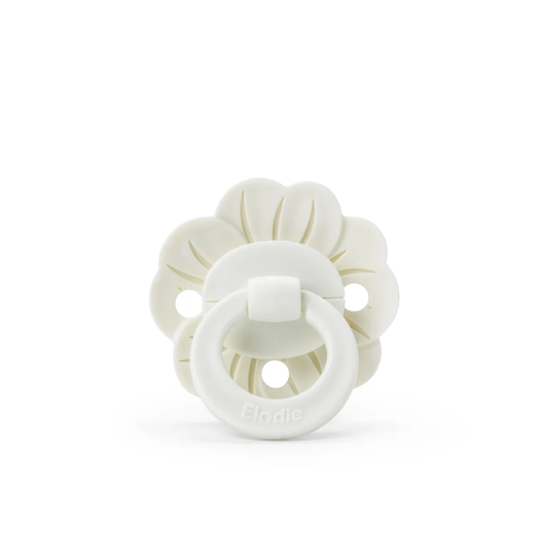 Binky Bloom Naturgummi 0-6 m - Vanilla White