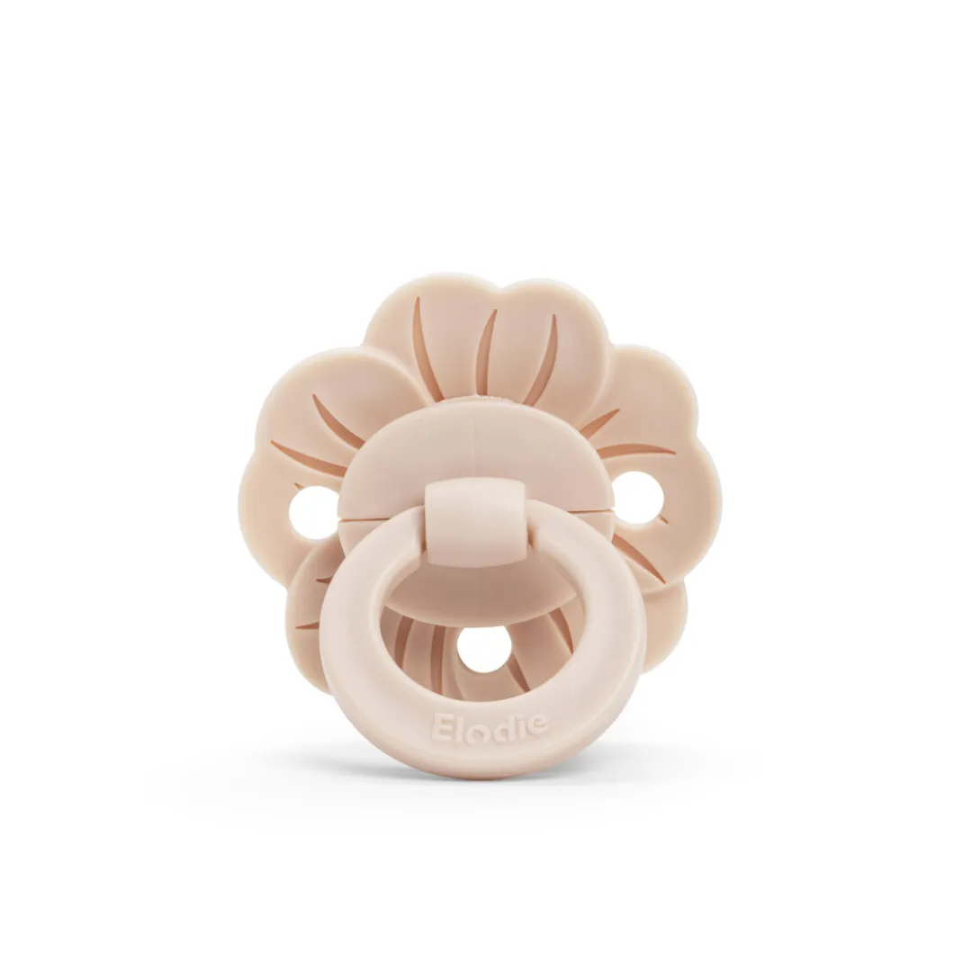 Binky Bloom Silikon 3+ mån - Powder Pink