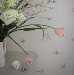 Binky Bloom Silikon 3+ mån - Powder Pink