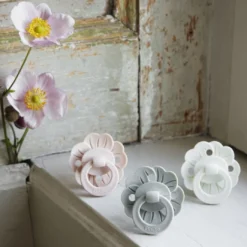 Binky Bloom Silikon 3+ mån - Vanilla White
