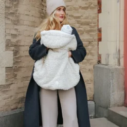 Cozy Cover -Överdrag till bärsele & vagn - Soft Sherpa