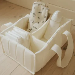 Diaper Caddy - Creamy White