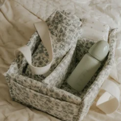 Diaper Caddy - Garden Leo Toile
