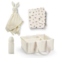 Diaper Caddy Set - Creamy White
