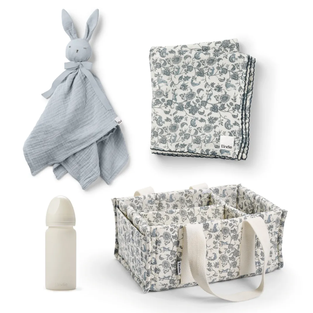 Diaper Caddy Set - Garden Leo Toile