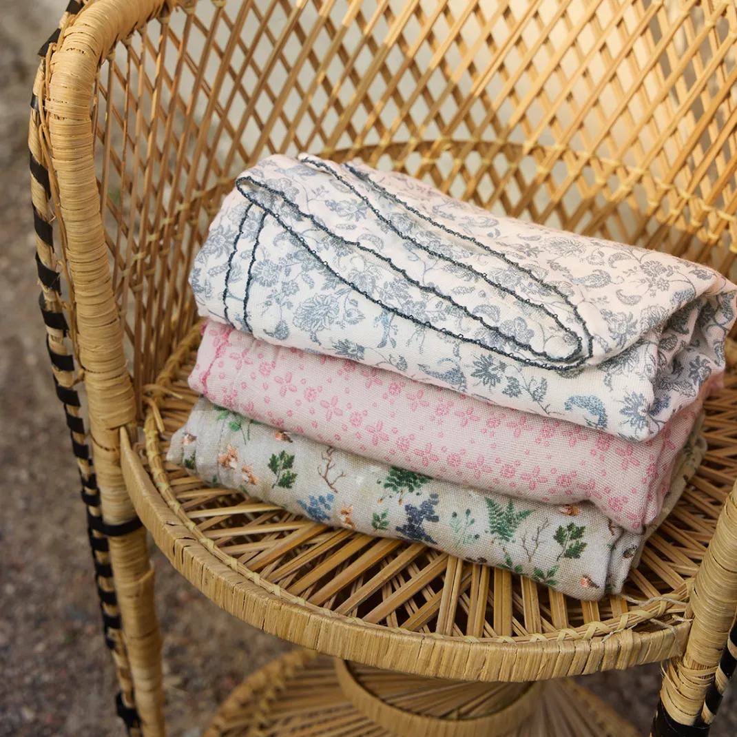 Diaper Caddy Set - Garden Leo Toile