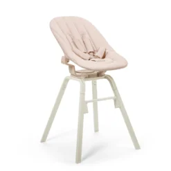 Elodie GRACE Barnstol & Babysitter Set - Vanilla White