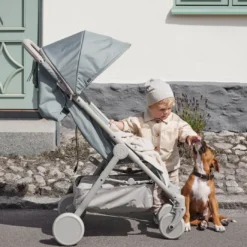 Elodie MONDO Liggdel & Barnvagn Set - Pebble Green