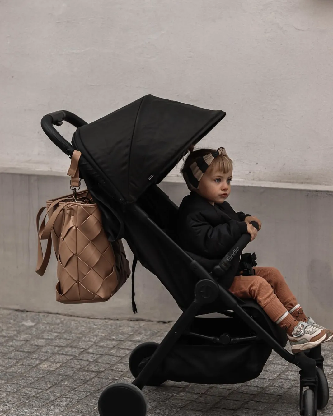 Elodie MONDO Liggdel & Barnvagn Set - Black