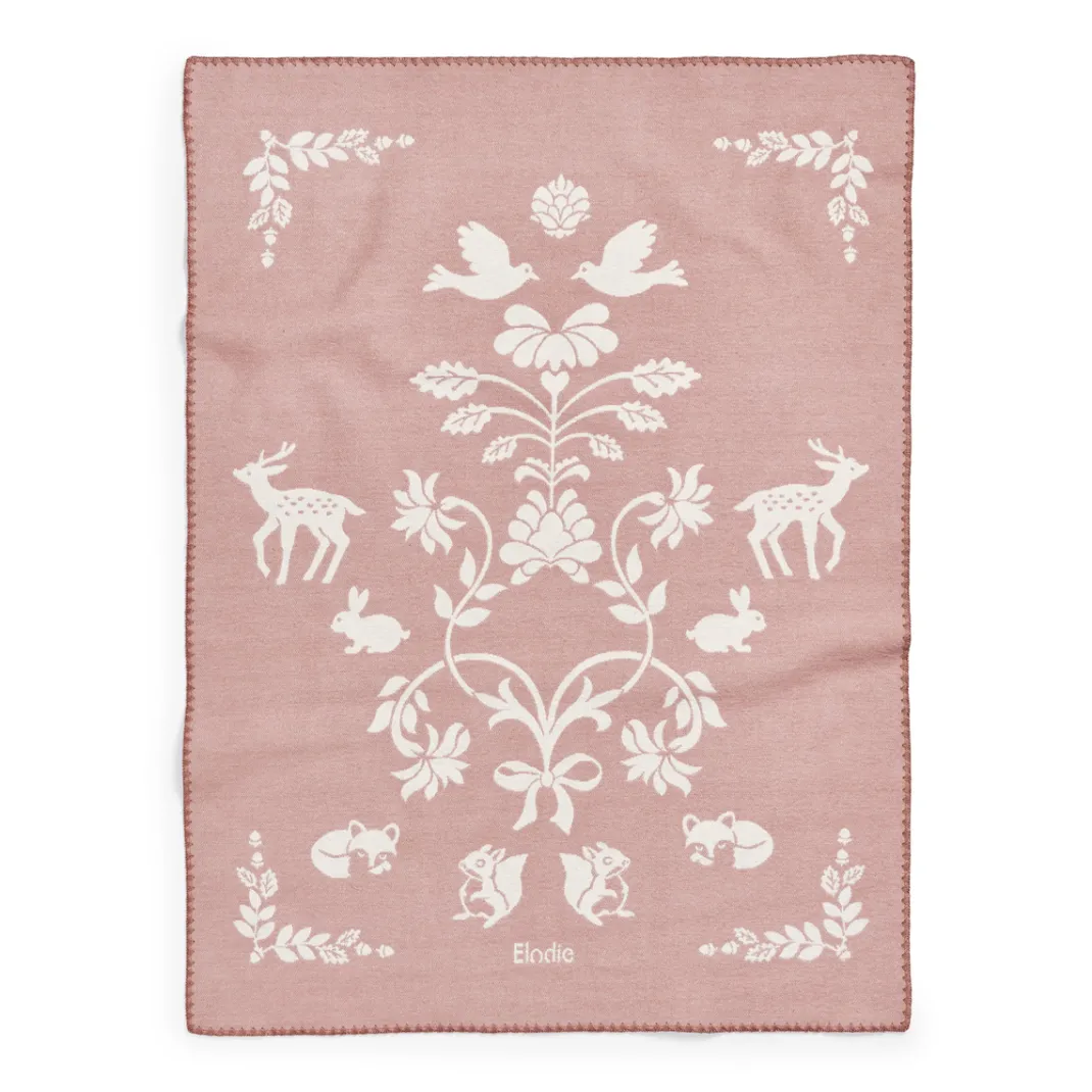 Jacquardfilt - Mullberry Pink
