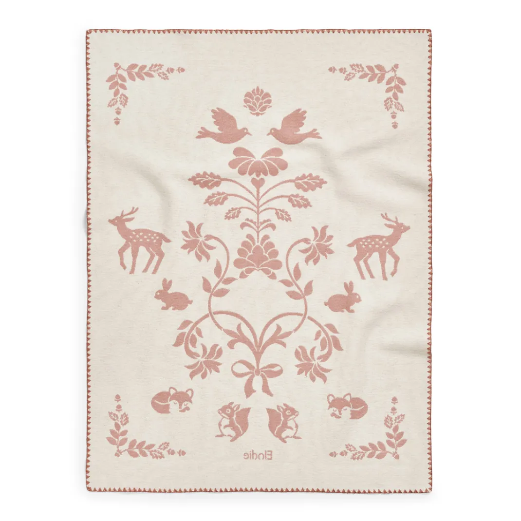 Jacquardfilt - Mullberry Pink