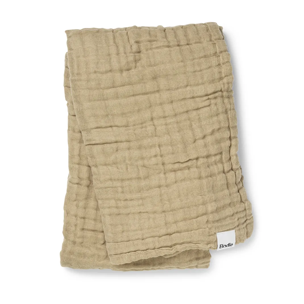 Krinklad Filt - Pure Khaki