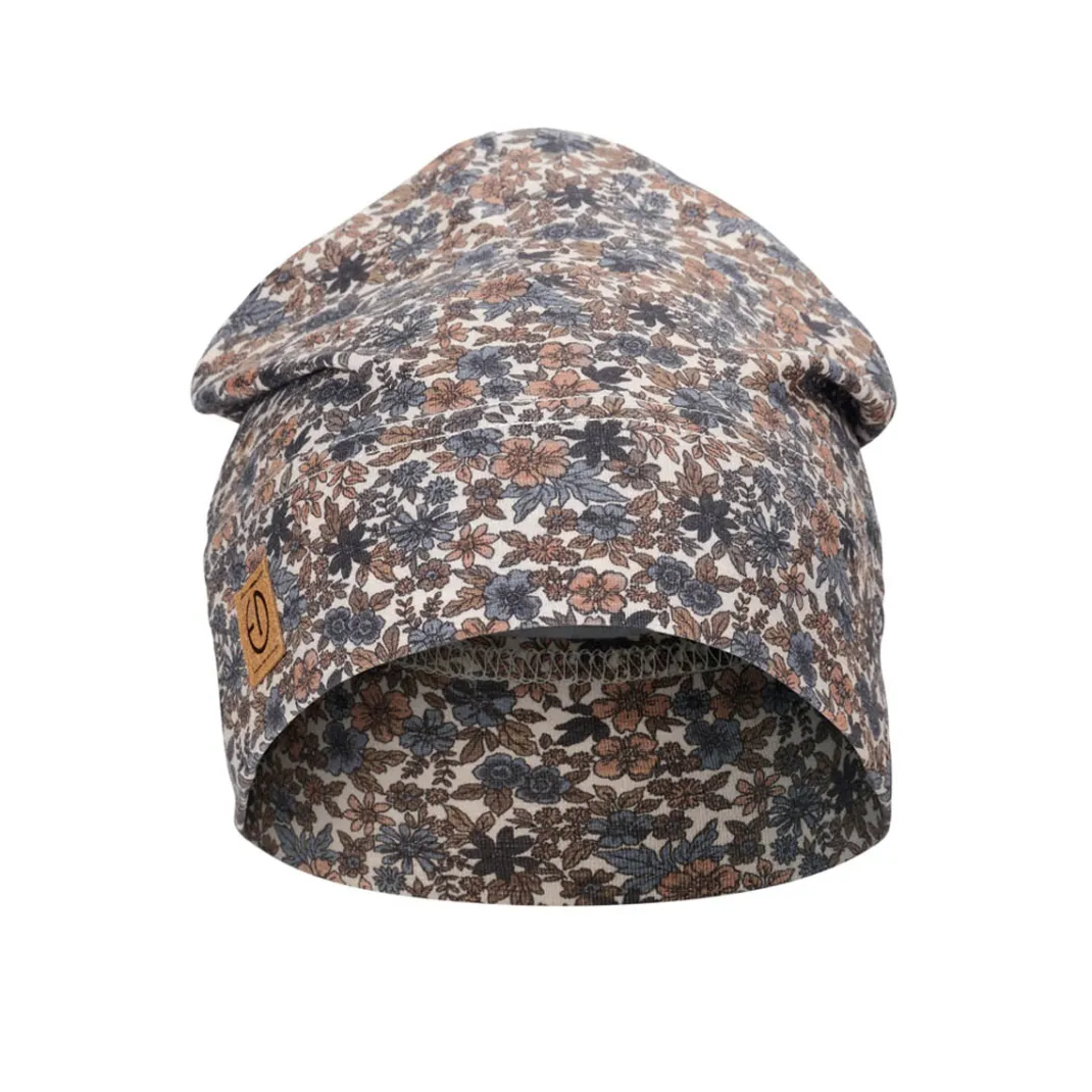 Light Beanie - Blue Garden