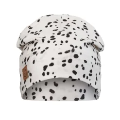 Light Beanie - Dalmatian Dots