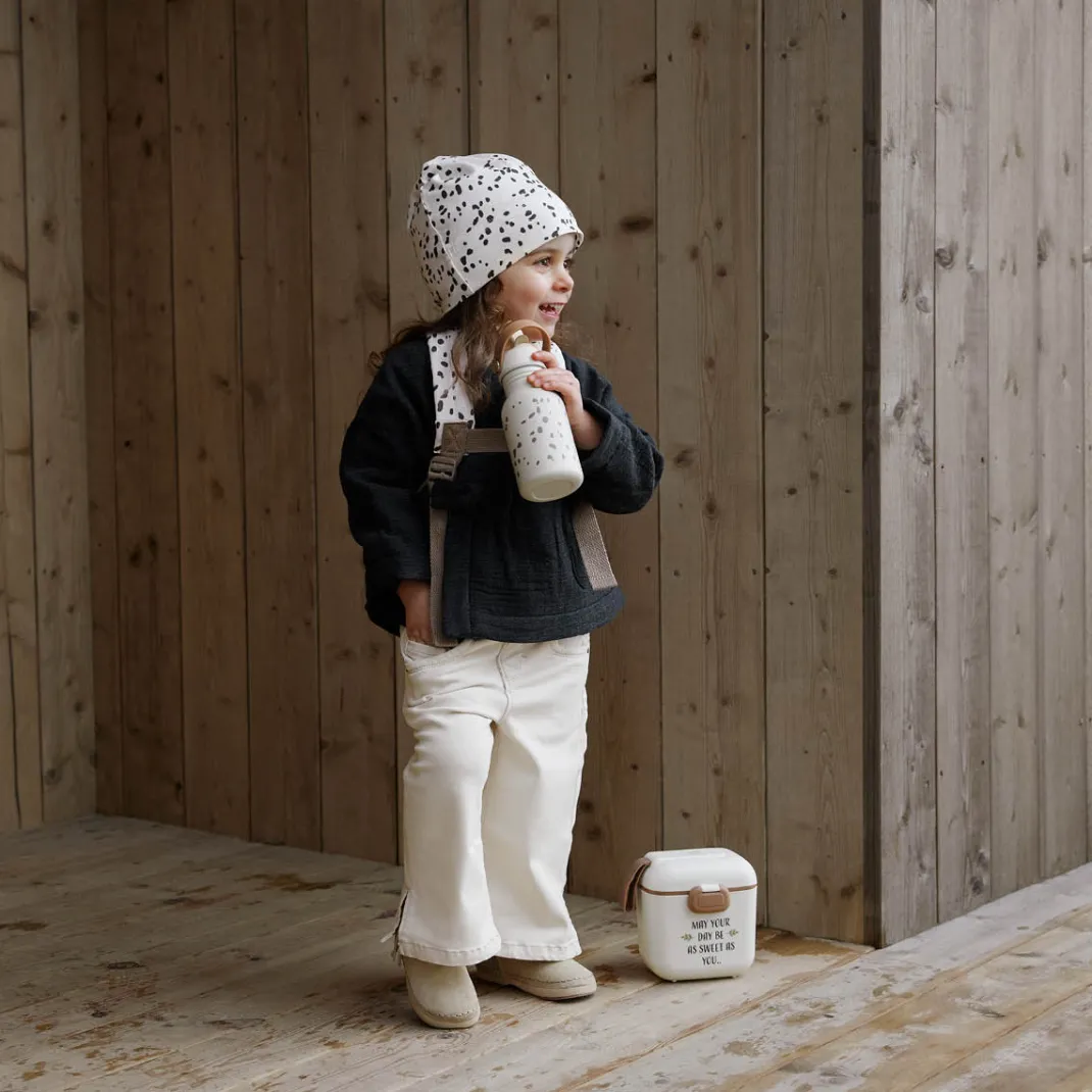 Light Beanie - Dalmatian Dots