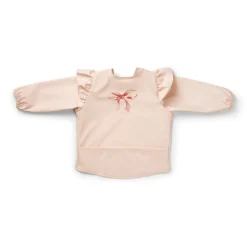 Långärmad Haklapp - Rosy Bow