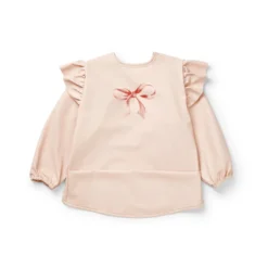 Långärmad Haklapp - Rosy Bow