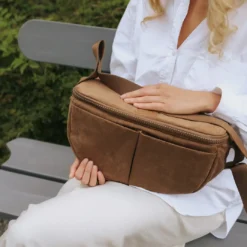 Organizer Half Moon - Caramel Brown