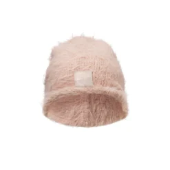 Pälsmjuk Stickad Mössa - Powder Pink