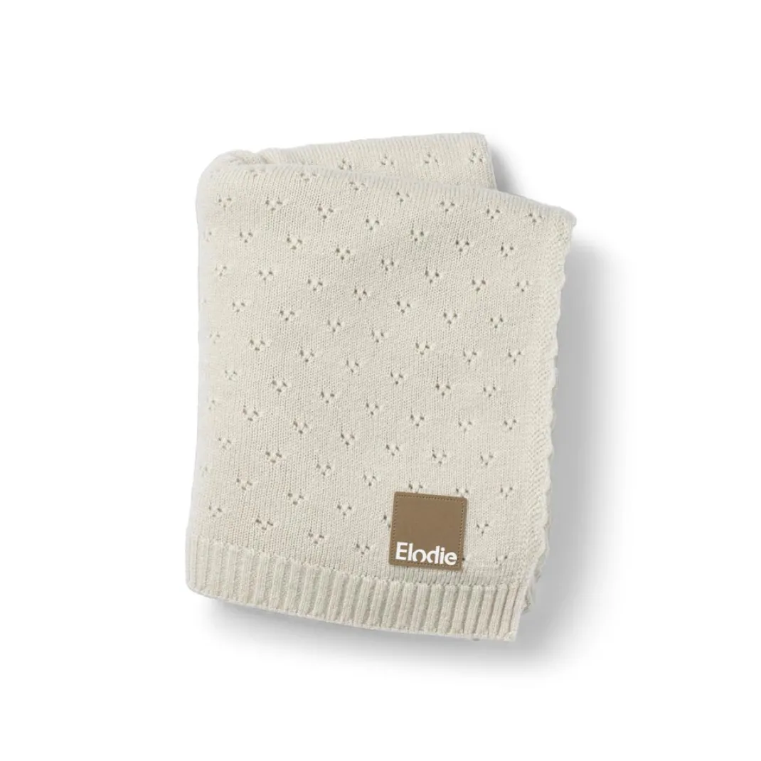 Pointelle Filt - Creamy White