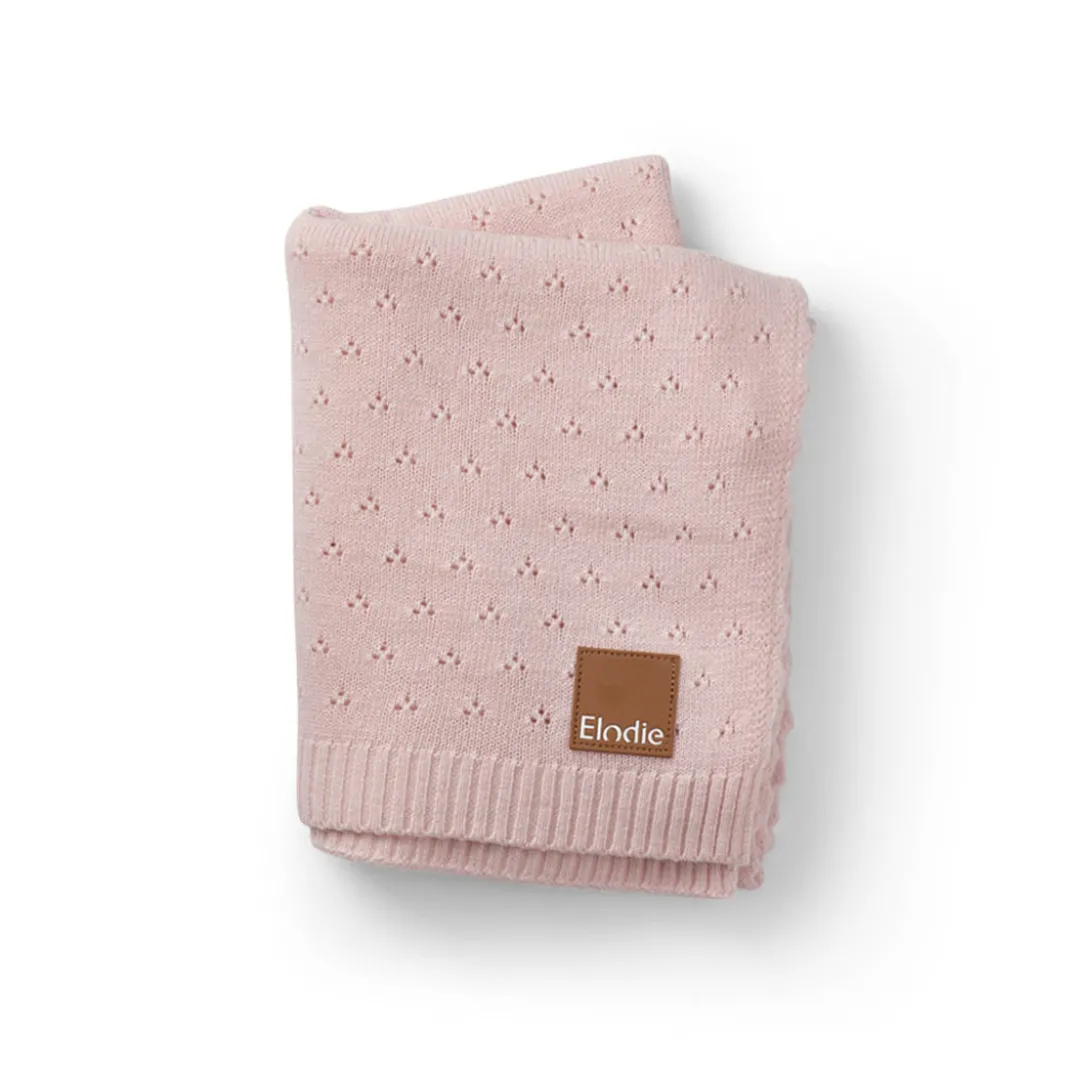 Pointelle Filt - Misty Pink