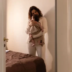 Pointelle Filt - Tender Taupe