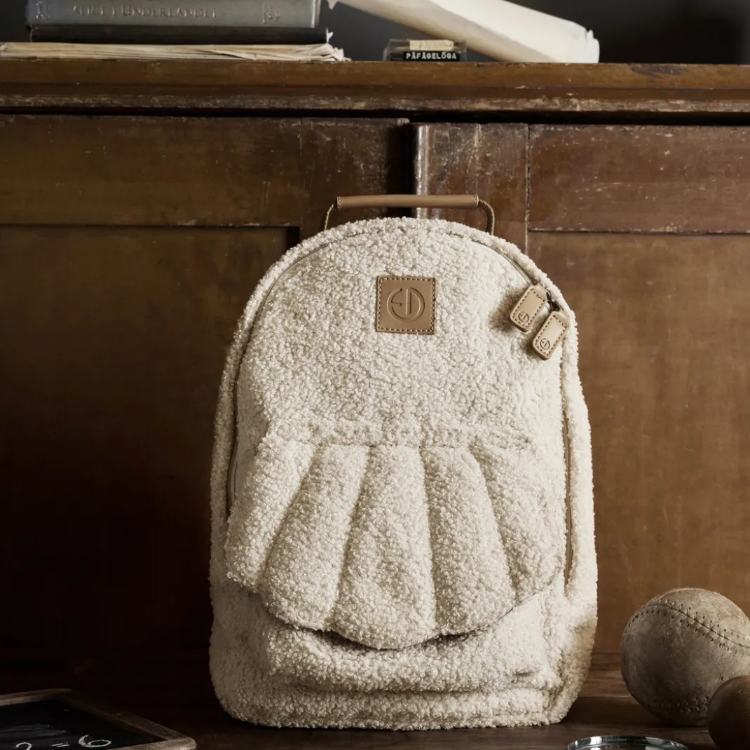 Ryggsäck Backpack MIDI - White Boucle