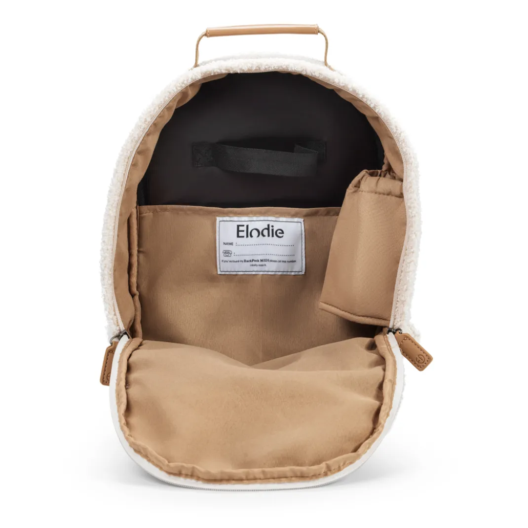Ryggsäck Backpack MIDI - White Boucle