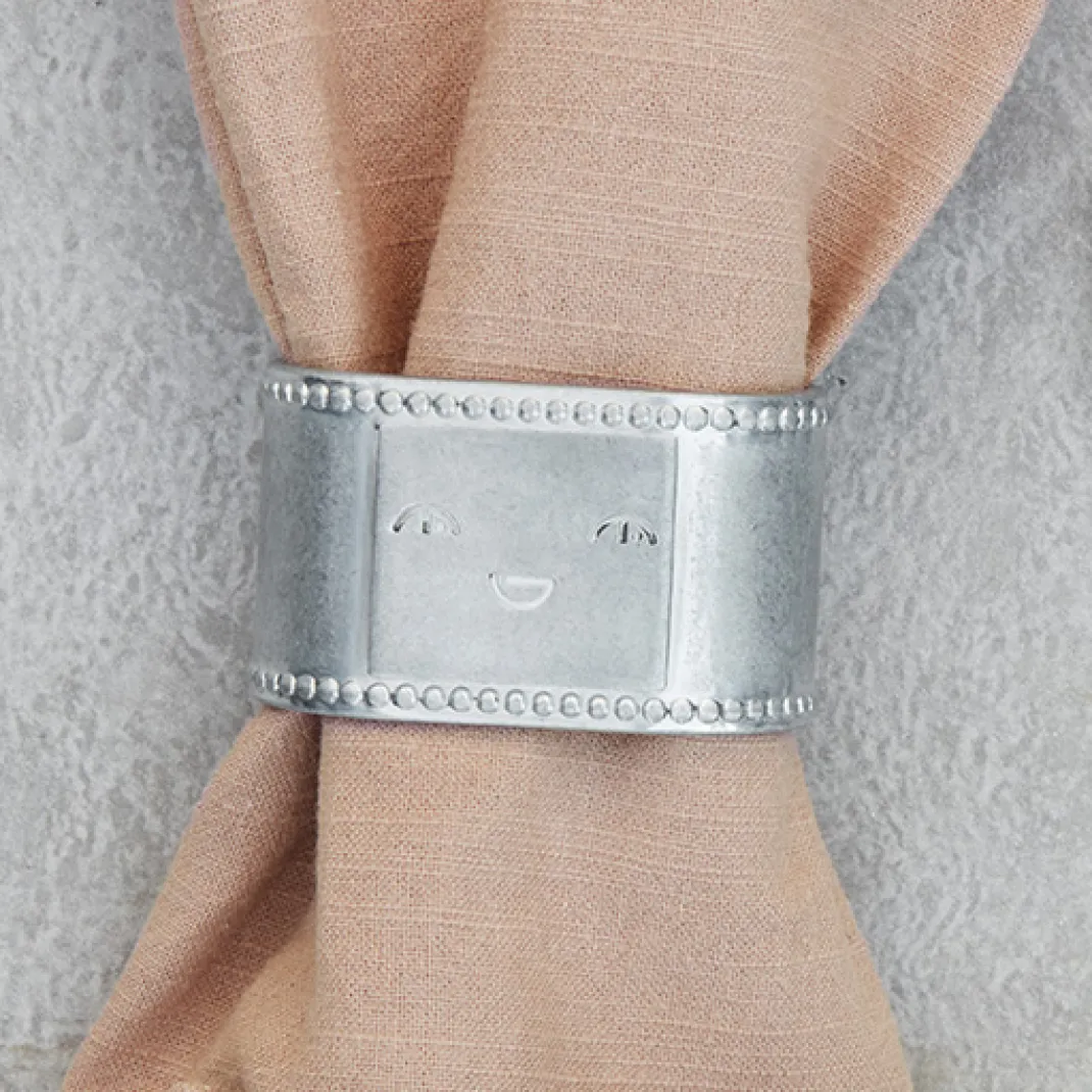 Servettring - Antique Silver