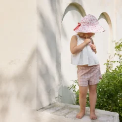 Solhatt - Embroidery Anglaise Pink